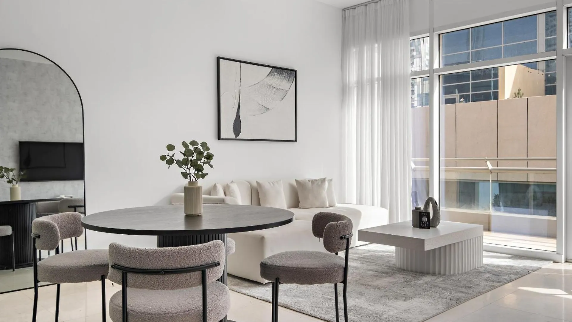 1Br With Study City View In Bay Square B13 Dubai